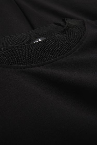 Damen - T-Shirt - Regular Fit - schwarz