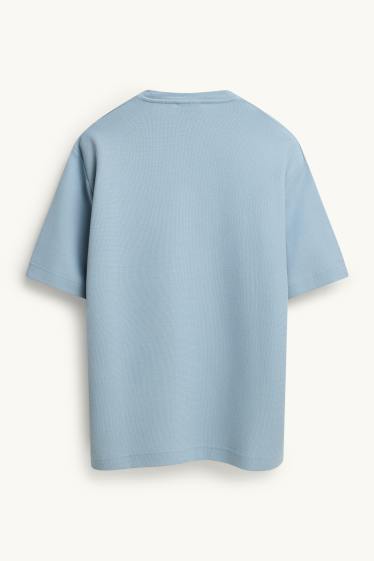 Men - T-shirt - light blue
