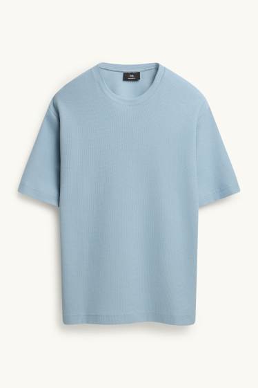 Men - T-shirt - light blue