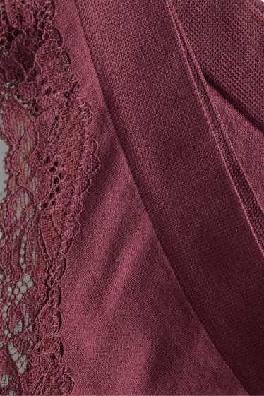 Women - Thong - bordeaux