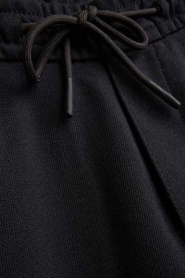 Uomo - Pantaloni chino - relaxed fit - nero