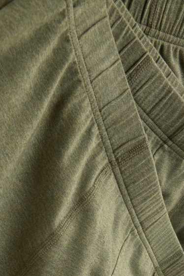 Herren - Multipack 3er - Boxershorts - Jersey - grün-melange