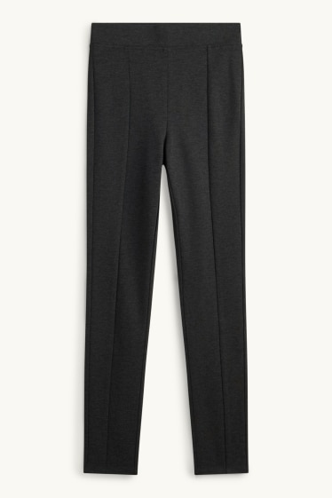 Damen - Leggings - grau-melange