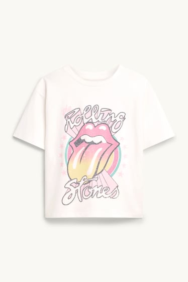Kinderen: meisjes - T-shirt - wit