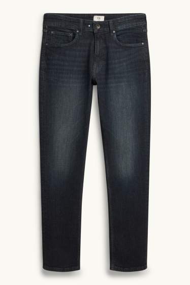 Bărbați - Slim jeans - denim-albastru închis
