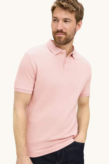 Uomo - Polo - regular fit - rosa