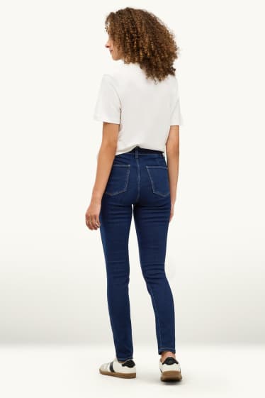 Damen - Jegging Jeans - High Waist - jeansblau