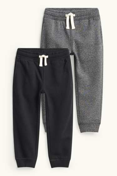 Nen - Paquet de 2 - pantalons de xandall - gris jaspiat