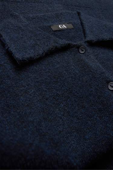 Damen - Strickjacke - dunkelblau