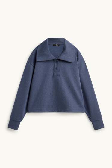 Femmes - Sweat - bleu