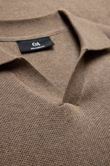 Hommes - Pull - taupe
