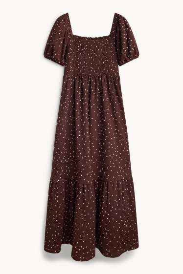 Donna - Vestito - marrone scuro