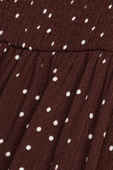 Donna - Vestito - marrone scuro