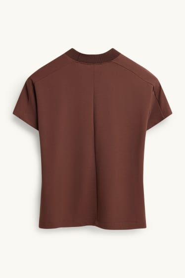 Femei - Tricou - regular fit - maro