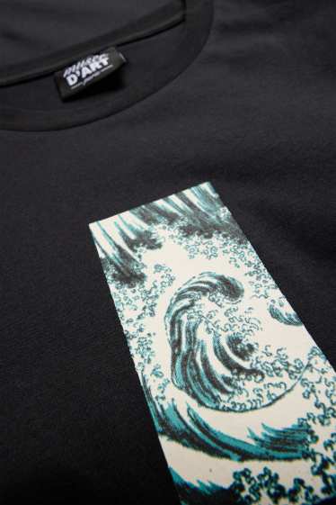 Hommes - T-shirt - noir