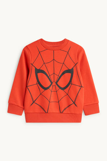 Enfants garçons - Spider-Man - sweat - rouge / noir