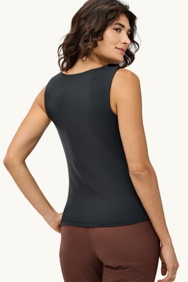 Damen - Top - schwarz