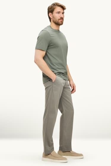 Hombre - Chinos - tapered fit - verde