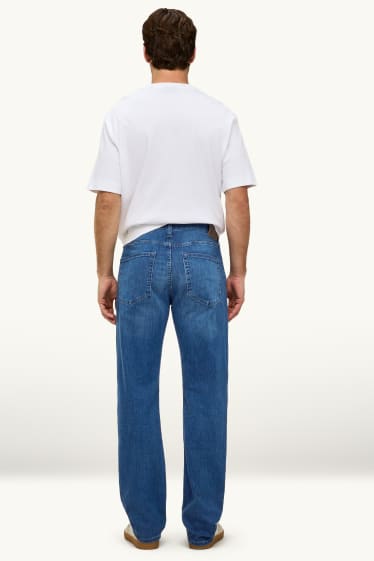 Herren - Straight Jeans - jeansblau