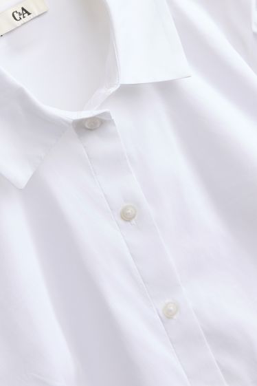 Dona - Brusa camisera - blanc