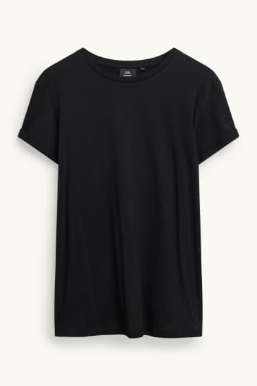 Heren - T-shirt - regular fit - donkerblauw