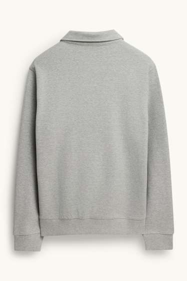 Men - Sweatshirt - gray-melange