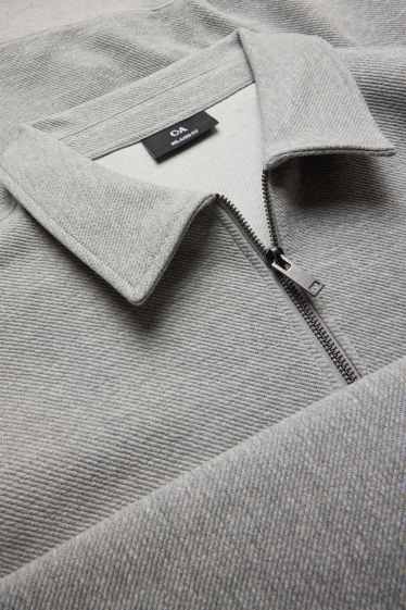 Men - Sweatshirt - gray-melange
