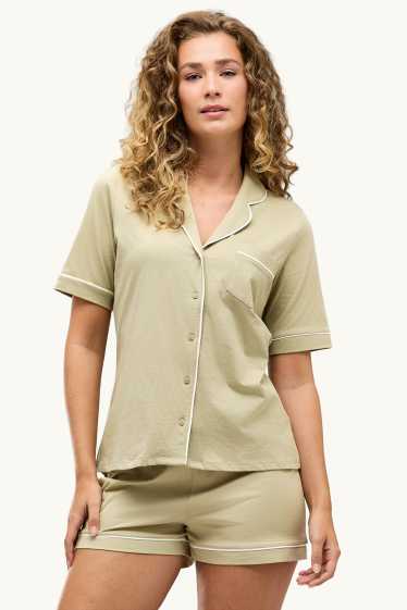 Dames - Shortama - lichtgroen