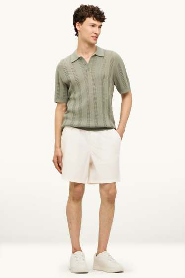 Heren - Short - wit