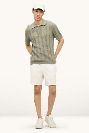 Heren - Short - wit