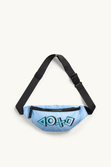 Bambini - PlayStation - marsupio - azzurro