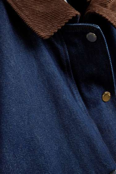 Damen - Jeansjacke - dunkeljeansblau