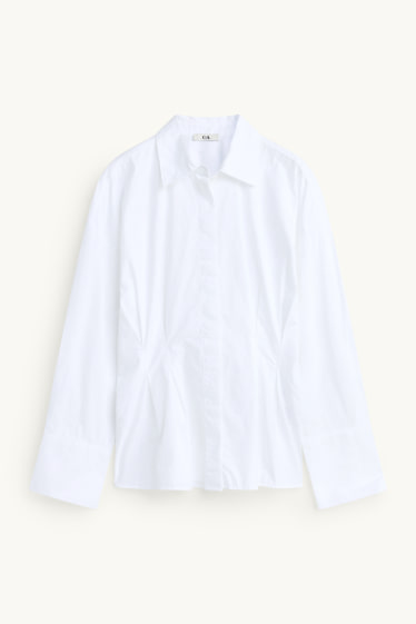 Women - Blouse - white