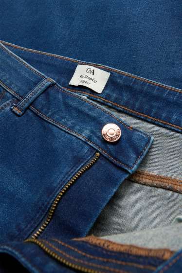 Femmes - Skinny jean - mid waist - jean galbant - LYCRA® - jean bleu