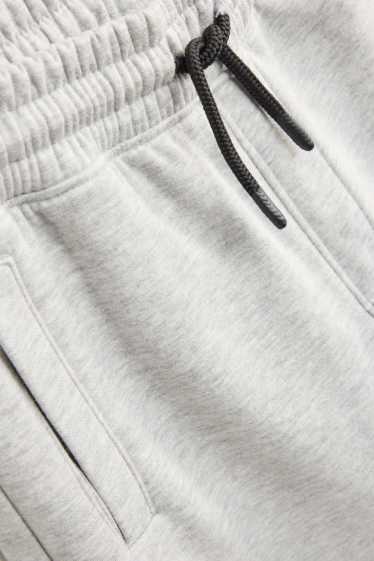 Enfants garçons - Pantalon de jogging - gris clair chiné