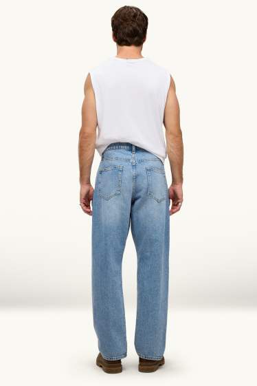 Pánské - Relaxed jeans - džíny - modré