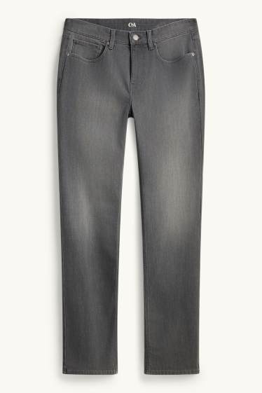 Hommes - Slim jean - LYCRA ® - jean gris foncé