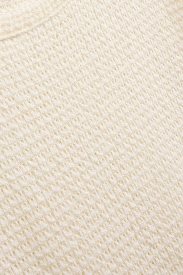Women - T-shirt - cremewhite