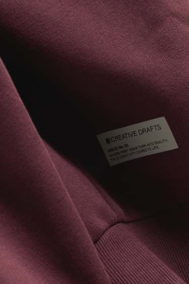 Pánské - Mikina - bordeaux