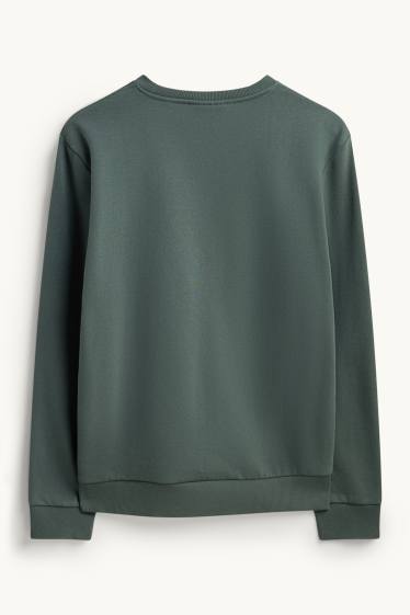 Herren - Sweatshirt - dunkelgrün