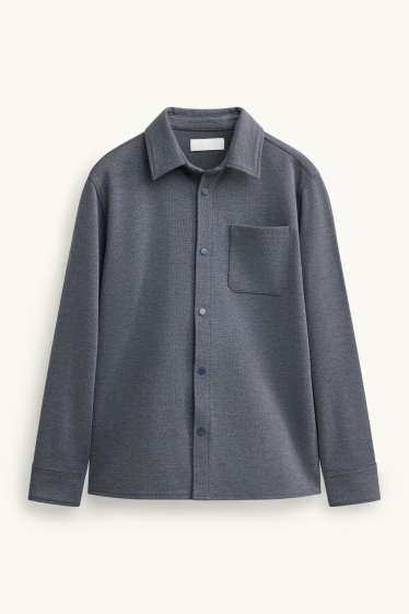 Enfants garçons - Chemise - gris foncé