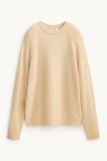 Femmes - Pull - beige clair