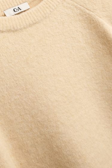 Femmes - Pull - beige clair