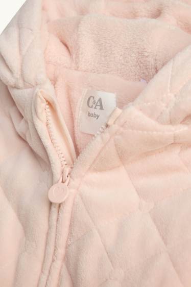 Baby: meisjes - Baby-overall - met patroon - lichtrose