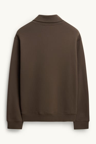 Hommes - Sweat - marron