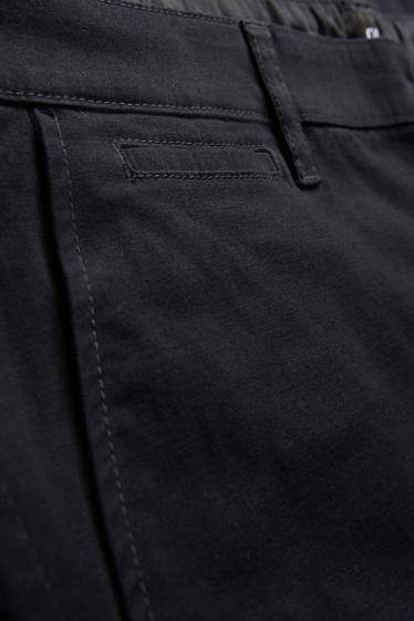 Hommes - Chino - regular fit - noir