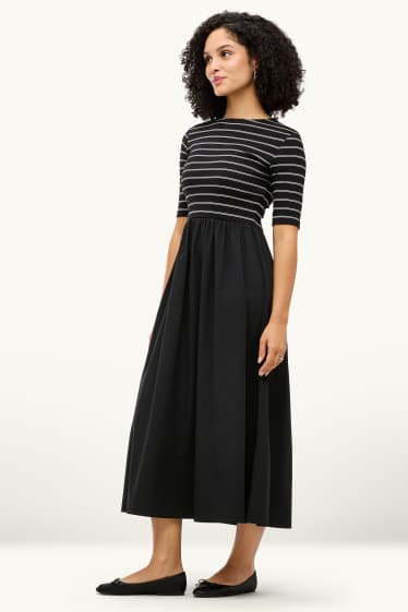 Donna - Vestito - nero / bianco