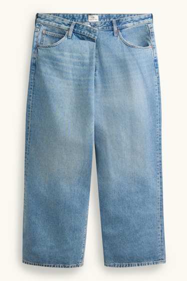 Femmes - Straight jean - mid waist - jean bleu