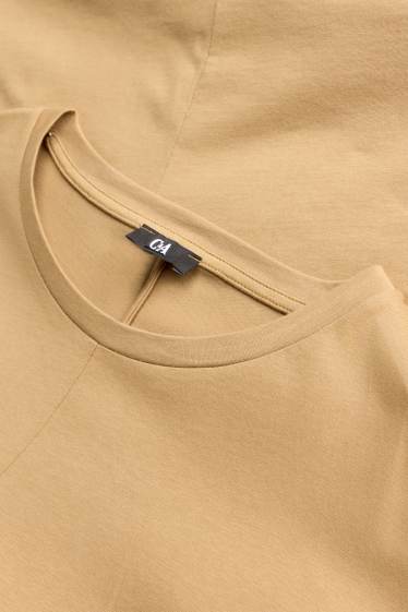 Femmes - T-shirt - regular fit - beige