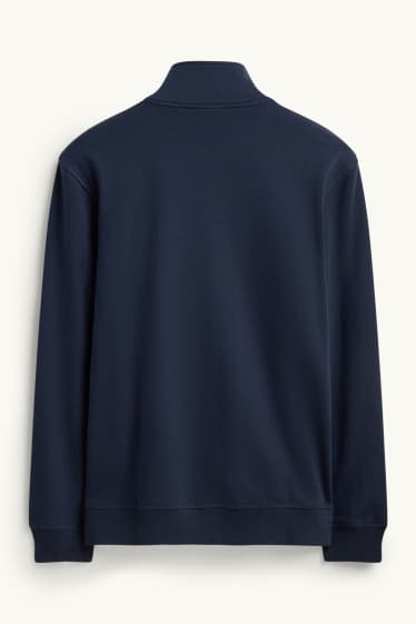Heren - Sweatshirt - donkerblauw